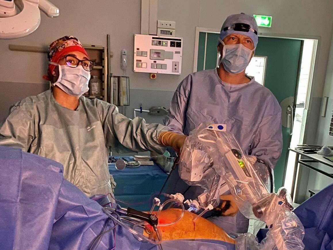 First Surgery Following Freehand VIMS Partnership