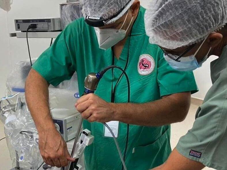 Freehand present an advanced M.I.S course at the Clinic for Gynaecology and Obstetrics