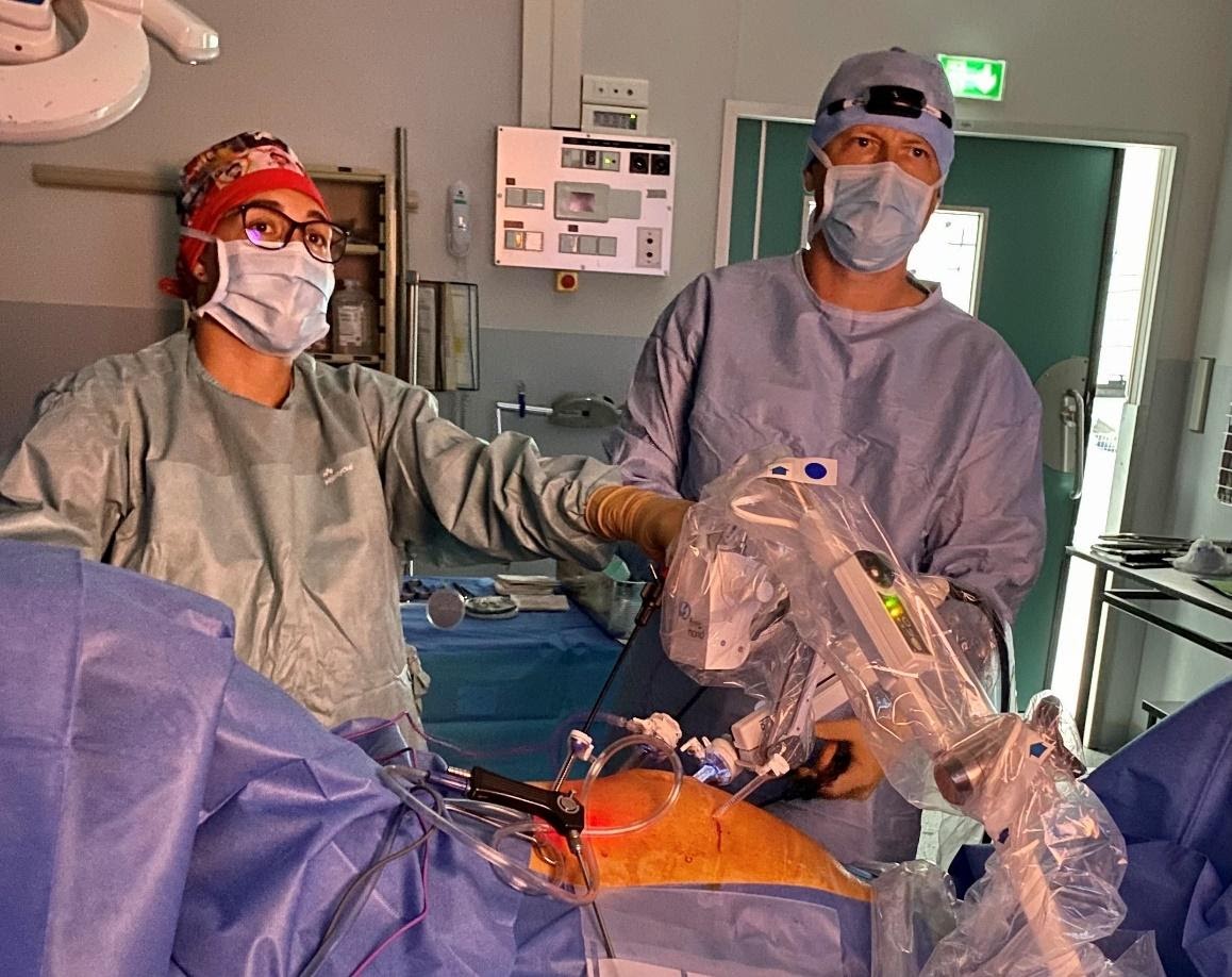 First Surgery Following Freehand VIMS Partnership
