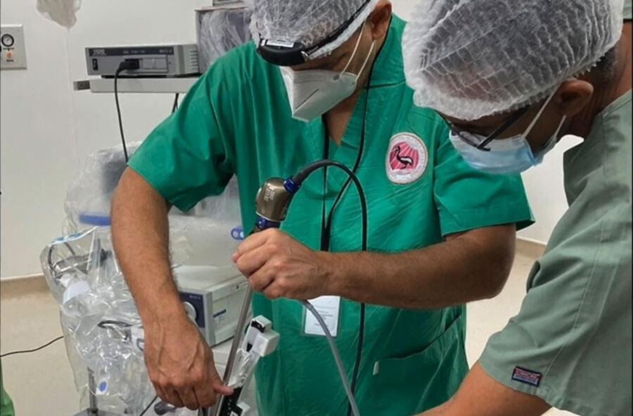 Freehand present an advanced M.I.S course at the Clinic for Gynaecology and Obstetrics